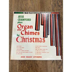 Jesse Crawford Plays Organ & Chimes For Christmas Vinyl LP XMS-3 Stereo